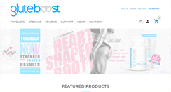 Desktop Screenshot of gluteboost.com